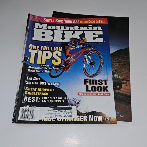VTG 9 Mountain Bike Magazine Lot 2001 READ Condition Issues - Picture 4 of 16